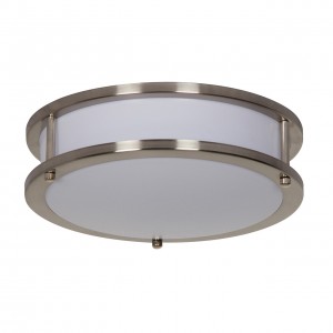 10IN 16W 3000K LED ROUND ACRY BSN