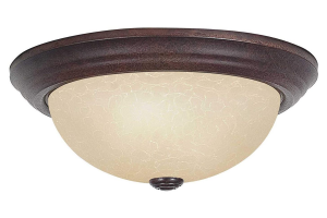 2LT FLUSH TEA STAIN GLS RB