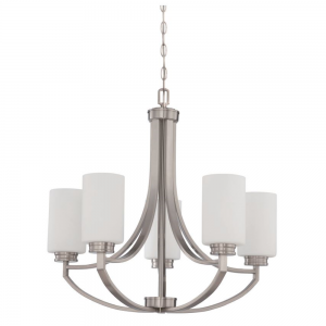 5LT 100W MB DALTON CHANDELIER