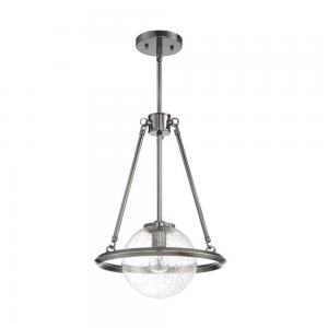 MESSIER 1-LT PENDANT WITH CLEAR SEEDED