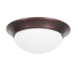 14IN 20W LED SATIN OPAL FLUSH PRB