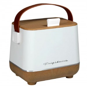 6-Can Mini Personal Fridge Cooler White