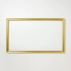 DECO TV 65" FRAME BEZEL BRASS