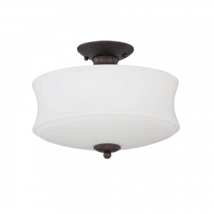 3 LT 100W MB AMALA SEMI-FLUSH