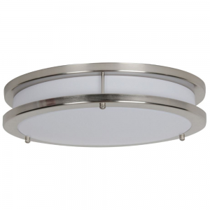 14IN 26W 3000K LED ROUND ACRY BSN
