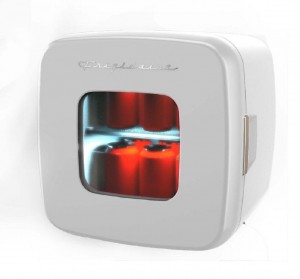 12 CAN MINI REFRIGERATOR WHITE