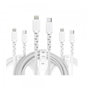 IHOME 3PK LIGHTNING TO USB-C CABLE