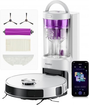 Eureka E20 Plus Robot Vac w/ LiDAR White