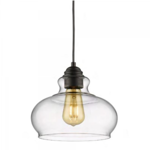 1LT-60W MB CITRINE CLEAR GLS PENDANT