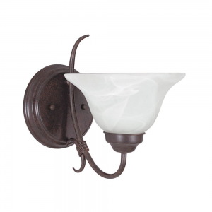 1 LT TWIST SCONCE 100W RB
