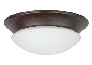 2LT-60W MB TWST-ON OPAL FLUSH MOUNT