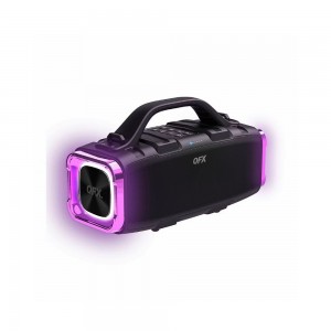 QFX IPX6 WATER RESIST BOOMBOX BLACK