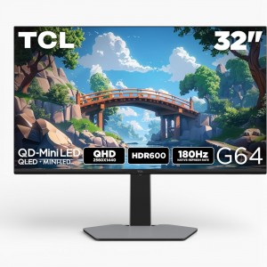 TCL 32G64 32" QD-MINI LED MONITOR