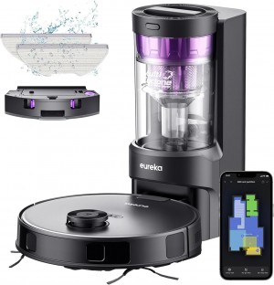 Eureka E20 Plus Robot Vac w/Lidar Black