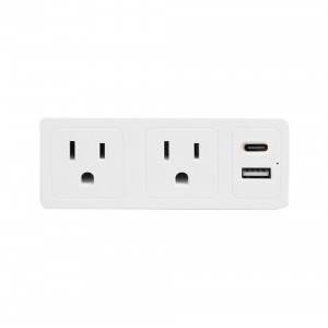 SMARTPOINT 2PK WALL OUTLET W USB