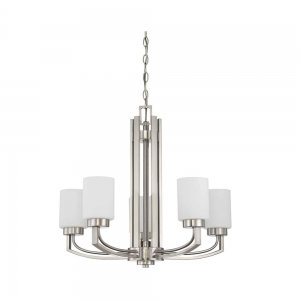 5 LT 100W MB HADLEY CHANDELIER