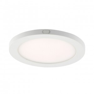 LED ROUND 7IN PANEL 12W 800LM 3000K DIMM