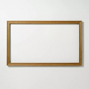 Deco TV Frames for 75" Vintage Oak