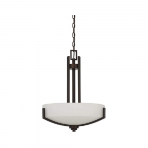 3 LT 100W MB HADLEY BOWL PENDANT