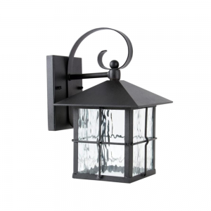LED 18-7/8IN H LARGE LANTERN BK 15W DOB