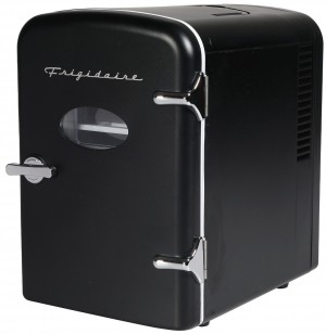 6 CAN MINI BEVERAGE COOLER BLACK