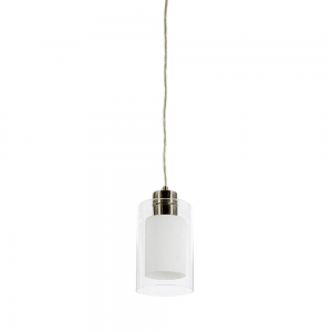 1LT MB GLASS MINI PENDANT