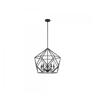 5LT 60W HARMONY CAGE LARGE PENDANT