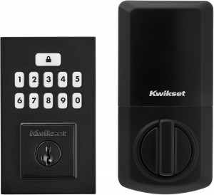 Kwikset SmartCode 260 in Matte Black