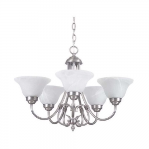 5 LT HANGING FIXTURE 5-100W SN