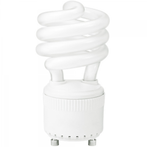 GU24 T3 SPIRAL CFL 23W-27K LIGHT BULB