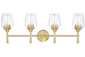 4LT 100W MB STELLA VANITY GOLD