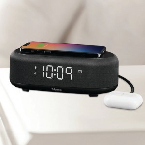 IBTW112B.EXV24 IHOME WIRELESS CHRGE CLOC