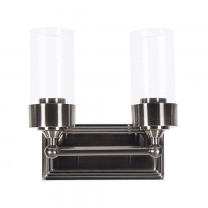 ESQUIRE 2LT VANITY WITH CLEAR GLASS MB