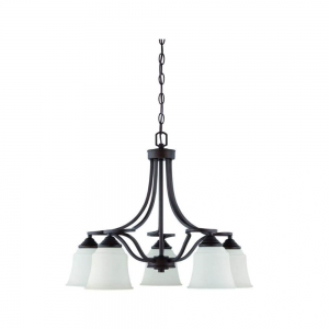 5-LT 100W MB MARSTON CHANDELIER DOWN