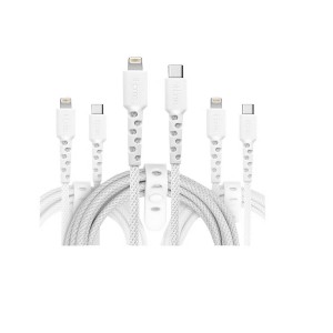 IHOME 3PK LIGHTNING TO USB-C CABLE