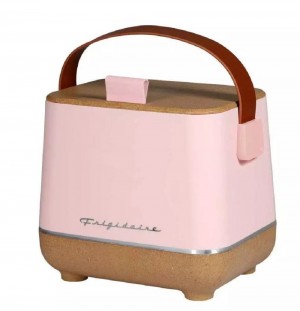 6-CAN MINI PERSONAL FRIDGE COOLER, PINK