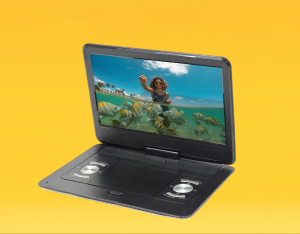 Proscan 13.3" Portable DVD Player Black with Remote - PDVD1332 