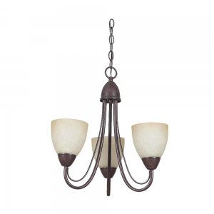 TEMPEST 3 LIGHT GU-24 CHANDELIER