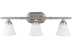 3LT BATH SCONCE FAUX ALBTR BSN