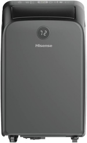 Hisense 10,000-BTU 115-V Dual Hose Portable Air Conditioner with Heat, Adjustable Tilt/Head, Window Kit and Remote AP70020HR1GD