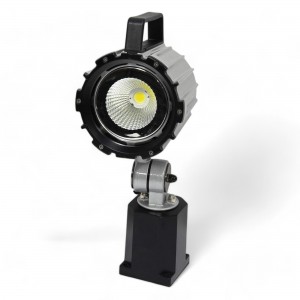 Electrix  8700  Machine Tool Light, LED, 4-3/4" Arm Length, 2800 Lumens, 20W, Silver Color, Material of Construction: Steel