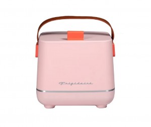 Frigidaire 6-Can Retro Top-Opening Portable Beverage Mini Fridge/Cooler EFMIS308-PINK