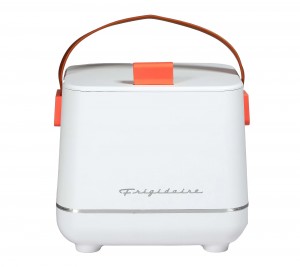 Frigidaire 6-Can Retro Top-Opening Portable Beverage Mini Fridge/Cooler EFMIS308-WHITE Certified Refurbished