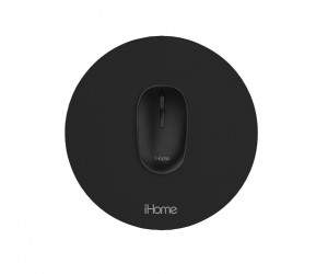 iHome 2.4G Wireless Mouse with Mousepad Bundle- Black 2IHMS2266B0L2