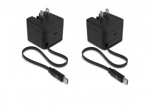 Nimble-Wally Stretch Wall Charger w/ Retractable Cable 2 pk NB-AL-PD35W-1C-12558