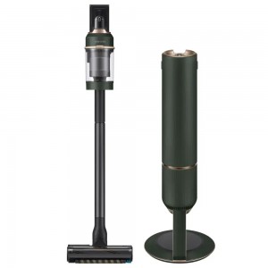 Samsung - Bespoke Jet Cordless Stick Vacuum with All In One Clean Station - Woody Green VS20A95923N/AA