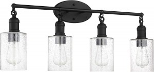 4 LT 100W MB CLYDE VANITY WITH CLR SEEDY