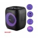 Sharp 8" Bluetooth Party Speaker, 2 pk.