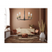 5LT 100W MB ONYX CHANDELIER