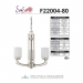 3 LT 100W MB HADLEY CHANDELIER